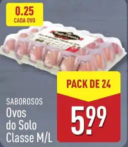 ALDI SABOROSOS Ovos do Solo Classe M/L promoção
