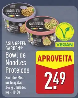 ALDI ASIA GREEN GARDEN Bowl de Noodles Proteicos promoção