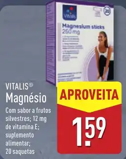 ALDI VITALIS Magnésio promoção