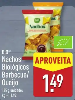 ALDI BIO Nachos Biológicos Barbecue/ Queijo promoção