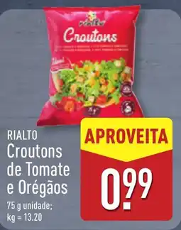 ALDI RIALTO Croutons de Tomate e Orégãos promoção