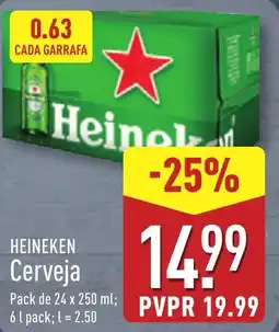 ALDI HEINEKEN Cerveja promoção