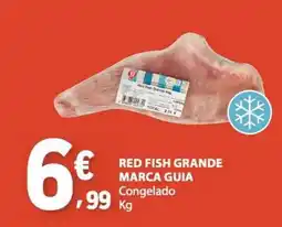 E.Leclerc Red fish grande marca guia congelado promoção