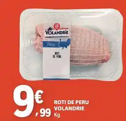E.Leclerc Roti de peru volandrie promoção