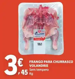 E.Leclerc Frango para churrasco volandrie promoção