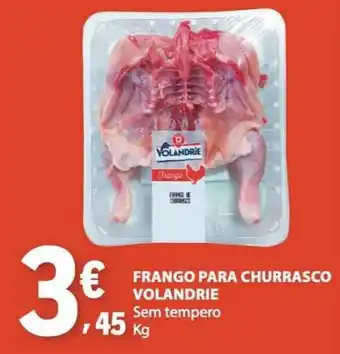 E.Leclerc Frango para churrasco volandrie promoção