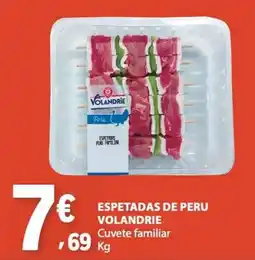 E.Leclerc Espetadas de peru volandrie cuvete familiar promoção