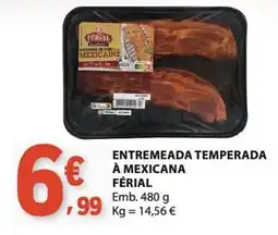 E.Leclerc Entremeada temperada à mexicana férial promoção