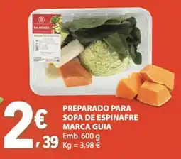 E.Leclerc Preparado para sopa de espinafre marca guia promoção