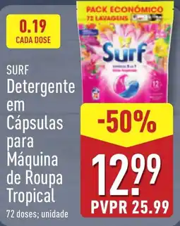 ALDI SURF Detergente em Cápsulas para Máquina de Roupa Tropical promoção
