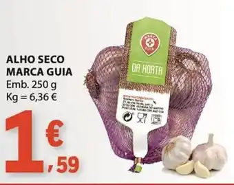 E.Leclerc Alho seco marca guia promoção