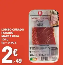 E.Leclerc Lombo curado fatiado marca guia promoção