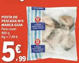 E.Leclerc Posta de pescada nº5 marca guia promoção