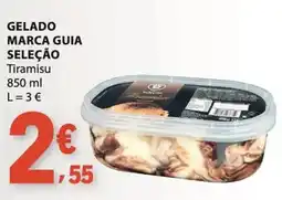E.Leclerc Gelado marca guia seleção tiramisu promoção