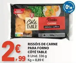 E.Leclerc Rissóis de carne para forno côté table promoção