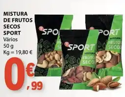 E.Leclerc Mistura de frutos secos sport promoção