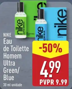 ALDI NIKE Eau de Toilette Homem Ultra Green/ Blue promoção
