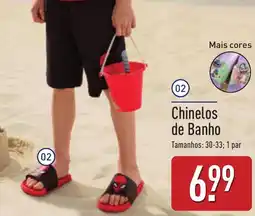 ALDI Chinelos de Banho promoção