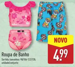 ALDI Roupa de Banho promoção