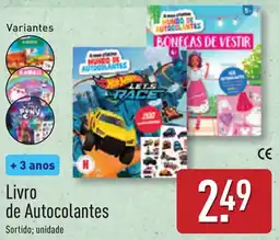 ALDI Livro de Autocolantes promoção
