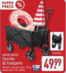 ALDI ADVENTURIDGE Carrinho de Transporte promoção