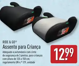 ALDI RIDE & GO Assento para Criança promoção