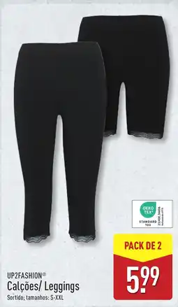ALDI UP2FASHION Calções/Leggings promoção
