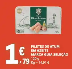 E.Leclerc Filetes de atum em azeite marca guia seleção promoção