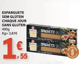E.Leclerc Esparguete sem glúten chaque jour sans gluten promoção