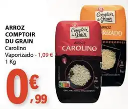 E.Leclerc Arroz comptoir du grain carolino promoção