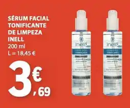E.Leclerc Sérum facial tonificante de limpeza inell promoção