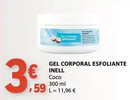 E.Leclerc Gel corporal esfoliante inell promoção