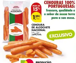 Pingo Doce Cenouras de alcochete nacional promoção