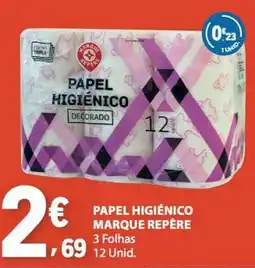 E.Leclerc Papel higiénico marque repère promoção