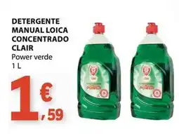 E.Leclerc Detergente manual loica concentrado clair promoção