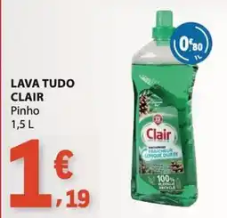 E.Leclerc Lava tudo clair pinho promoção