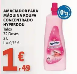 E.Leclerc Amaciador para máquina roupa concentrado hyperdou promoção
