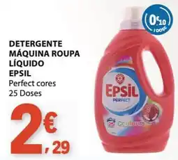E.Leclerc Detergente máquina roupa líquido epsil promoção