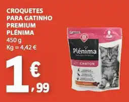 E.Leclerc Croquetes para gatinho premium plénima promoção