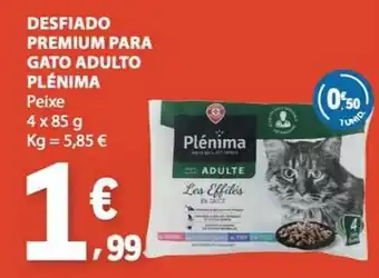 E.Leclerc Desfiado premium para gato adulto plénima promoção