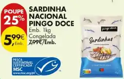 Pingo Doce Sardinha nacional pingo doce promoção