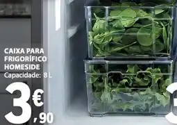 E.Leclerc Caixa para frigorífico homeside promoção