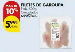 Pingo Doce Filetes de garoupa promoção