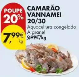 Pingo Doce Camarão vannamei 20/30 promoção