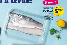 Pingo Doce Filete de robalo promoção