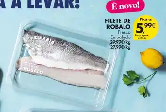 Pingo Doce Filete de robalo promoção