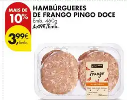 Pingo Doce Hambúrgueres de frango pingo doce promoção