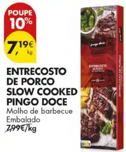 Pingo Doce Entrecosto de porco slow cooked pingo doce promoção