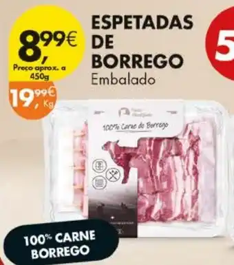 Pingo Doce Espetadas de borrego promoção