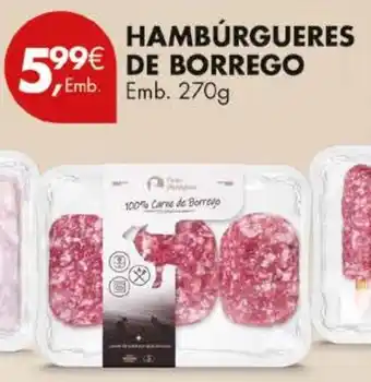 Pingo Doce Hambúrgueres de borrego promoção